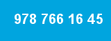 978 766 16 45 978 766 16 45